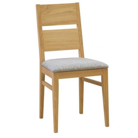 ITTC Stima Jídelní židle ORLY s čalouněným sedákem Stima.ORLY-látka (BEKY LUX beige 10) - Pěkný-nábytek.cz