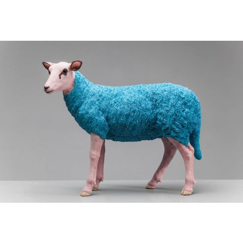 Dekorativní figurka Sheep Colore Light Blue - KARE