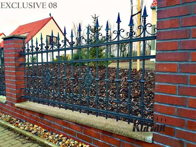Kovaný plot exclusive - KlaTan - Kované ploty