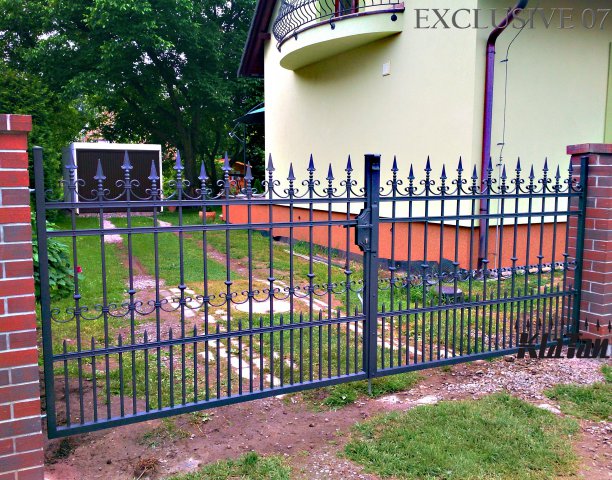 Kovaný brána exclusive - KlaTan - Kované ploty