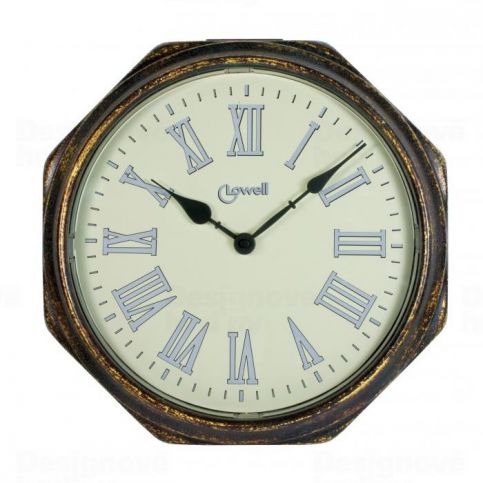Lowell Italy 14705N Clocks 34cm nástěnné hodiny - VIP interiér