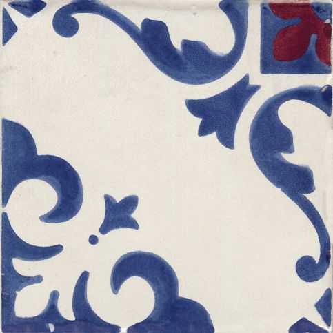 MARCA CORONA 1741 Dekor JOLIE Trama Blanc/Bleu C/4 - KERAMIKA SOUKUP a.s.