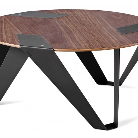 Designový stůl Tabanda Mobiush, černý, ořech, 75 cm mobiush04 Tabanda - Designovynabytek.cz
