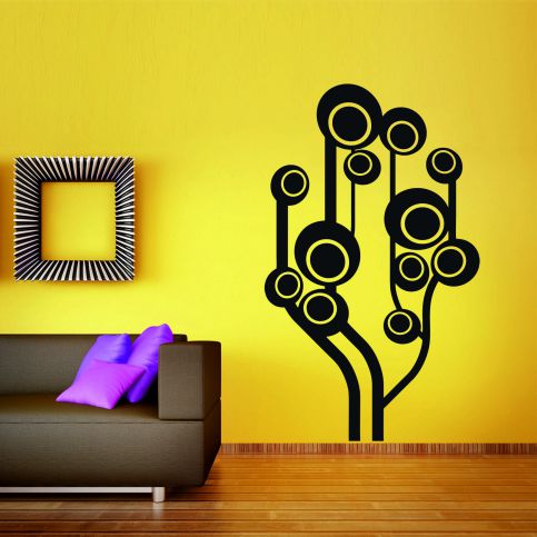 Samolepka na zeď - Bubble strom (36x60 cm) - PopyDesign - Popydesign