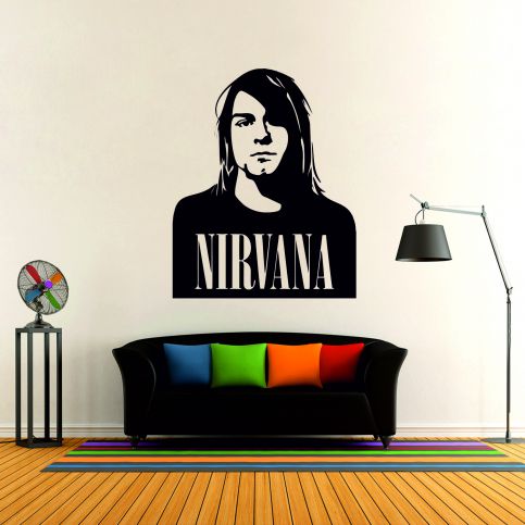 Samolepka na zeď - Nirvana (48x60 cm) - PopyDesign - Popydesign