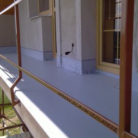 Hydroizolace balkonu Slavík izolace