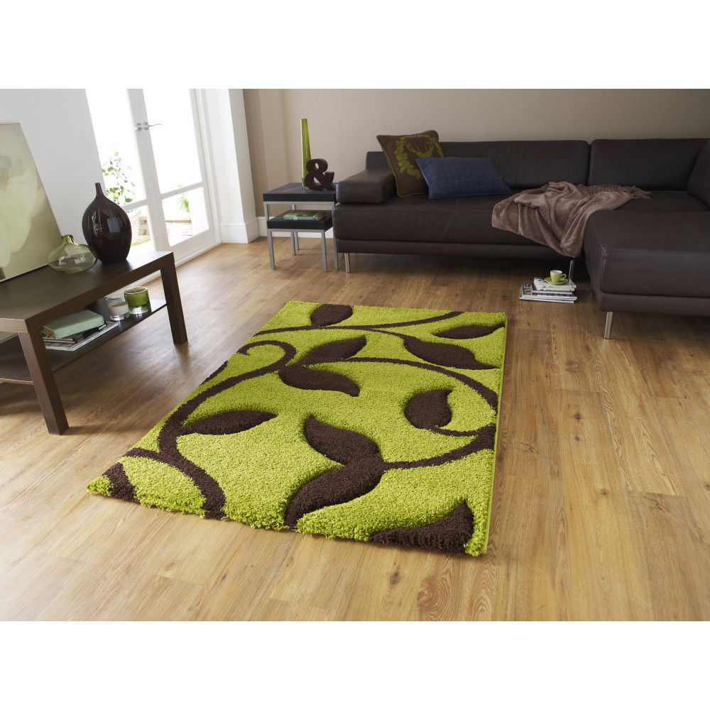 Zelenohnědý koberec Think Rugs Fashion, 120 x 170 cm - Bonami.cz