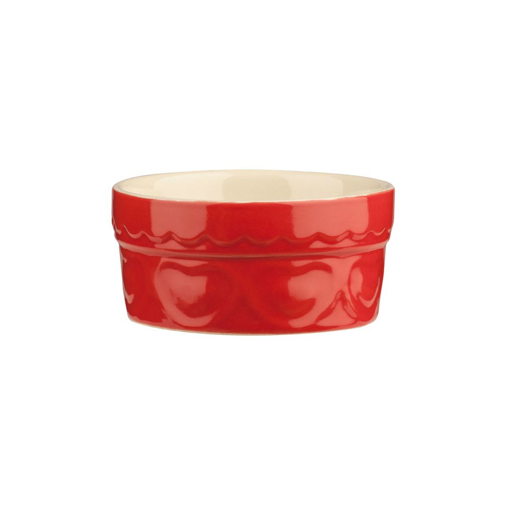 Červená zapékací kameninová miska na creme brulee Premier Housewares Sweet Heart, ⌀ 10 cm - Bonami.cz