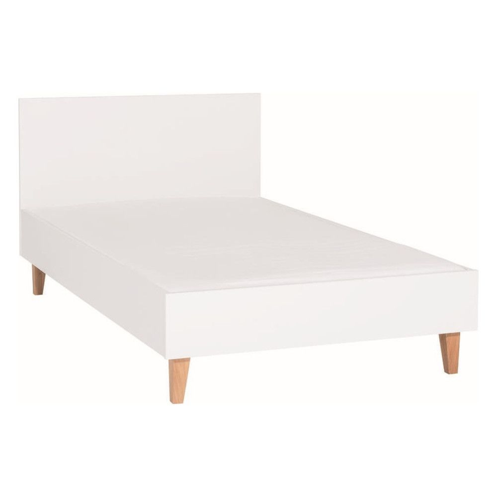 Bílá jednolůžková postel Vox Concept, 120 x 200 cm - Bonami.cz