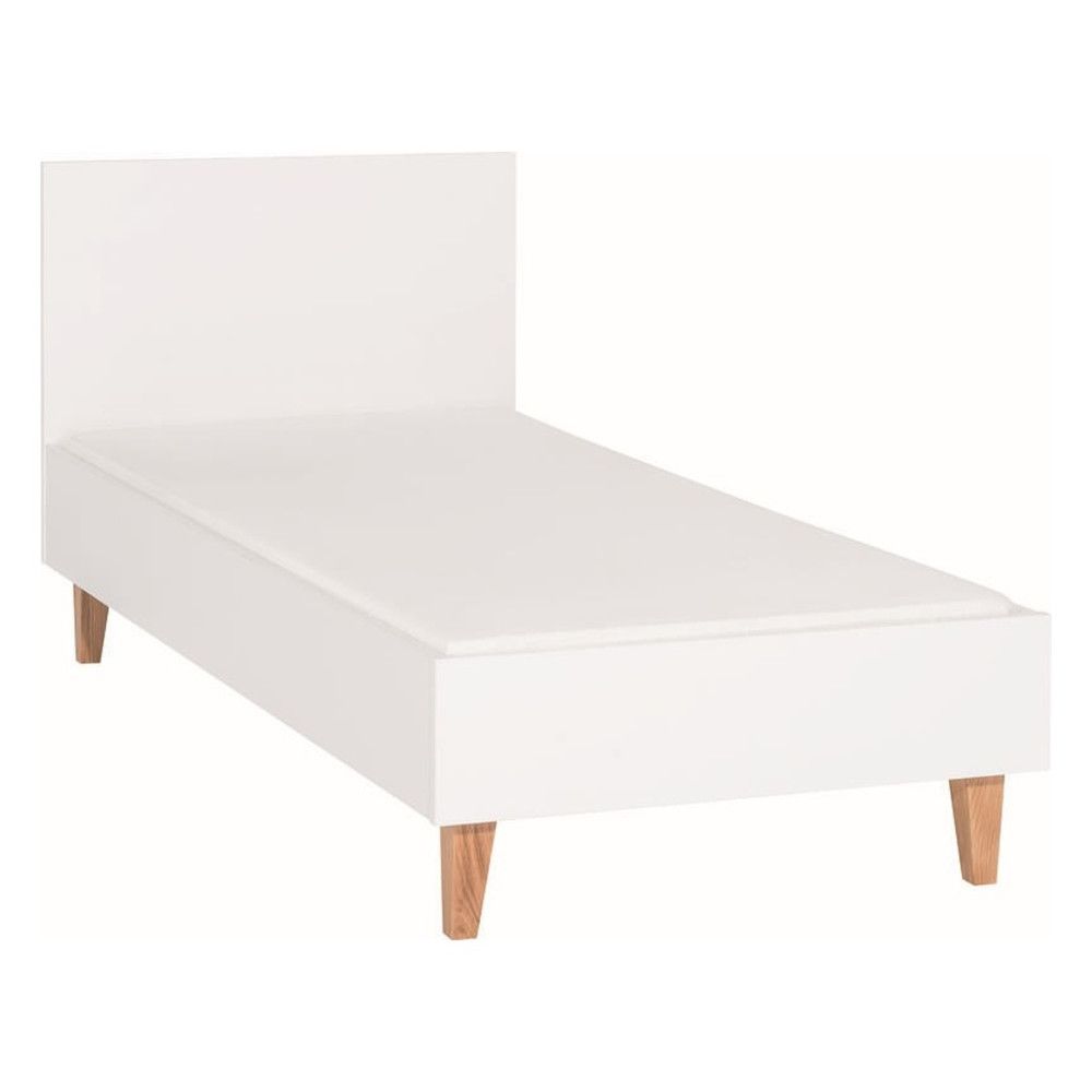 Bílá jednolůžková postel Vox Concept, 90 x 200 cm - Bonami.cz
