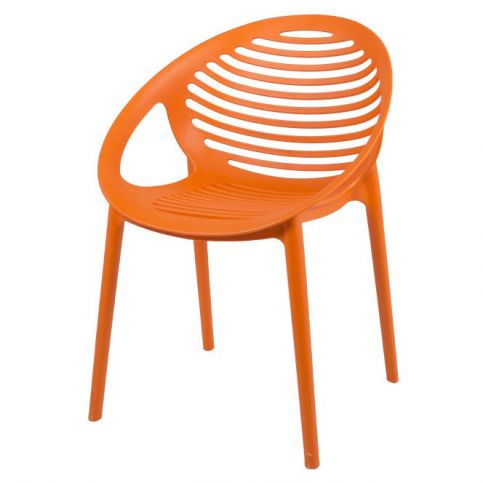 Oranžová židle Canett Elements - Bonami.cz