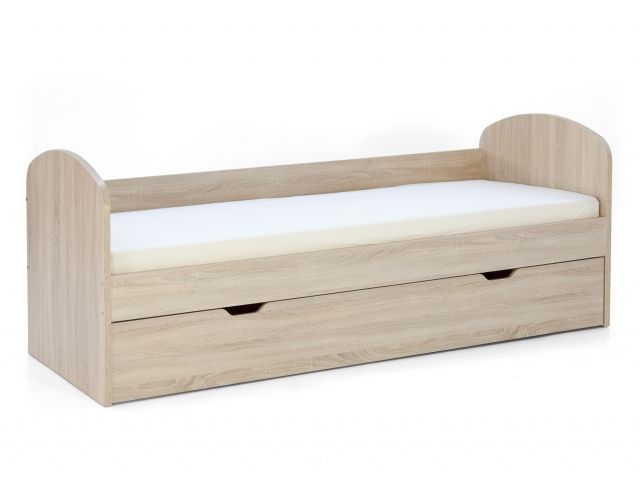 Dětská postel se šuplíkem REA Kakuna 80x200cm - bílá - Nábytek Harmonia s.r.o.