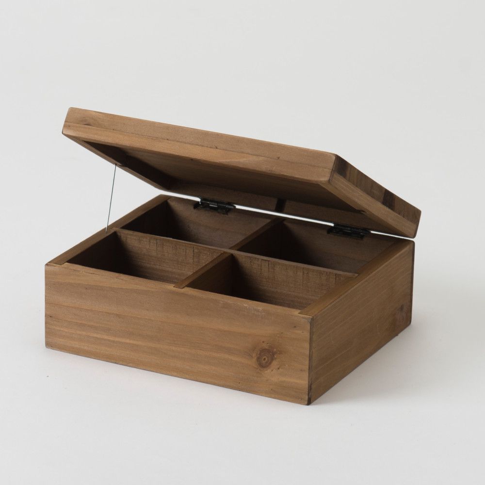 Úložný box z jedlového dřeva Compactor Vintage, šířka 18,2 cm - Bonami.cz