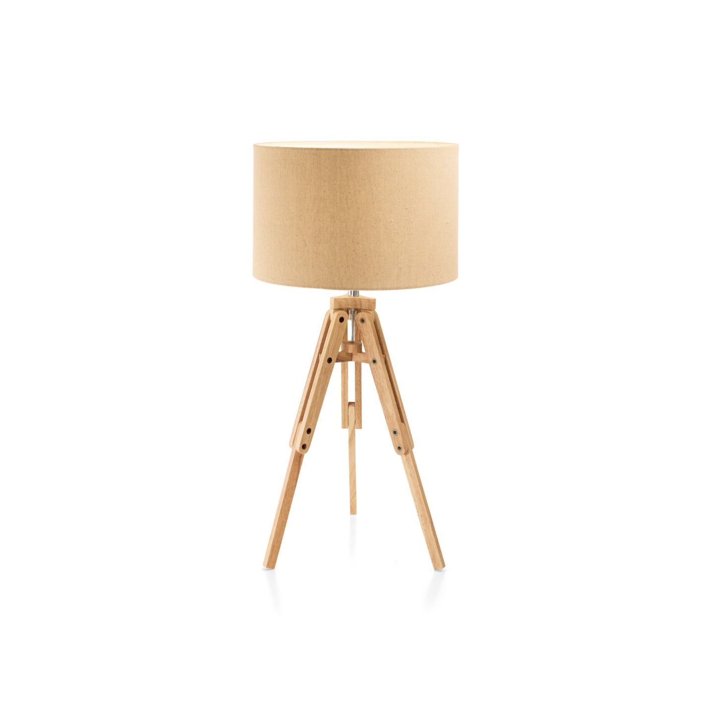 stolní lampa Ideal Lux Klimt TL1 137841 1x60W E27 - dřevo - Dekolamp s.r.o.