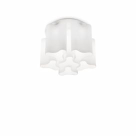 přisazené stropní svítidlo Ideal Lux Compo PL6 125503 6x60W E27 - luxusní bílá elegance