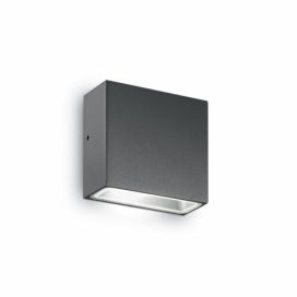 venkovní nástěnné svítidlo Ideal Lux Tetris-1 AP1 113753 1x15W G9 - antracit
