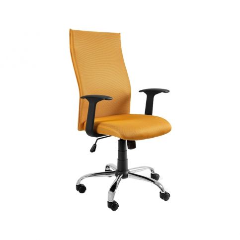 Office360 Kancelářská židle Step, žlutá - DESIGNOVÁ KANCELÁŘ