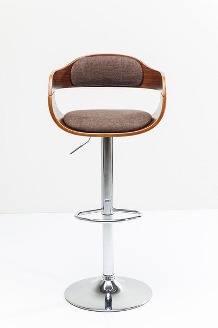 Hnědá barová židle Kare Design Monaco Schoko - KARE