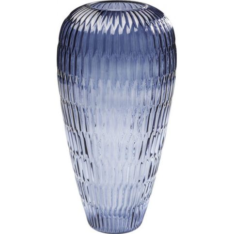 Váza Flora Blue 35cm - KARE
