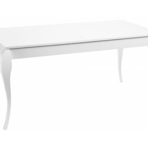 Rozkládací jídelní stůl Raul 160-230x90 cm, bílý 83323 CULTY - Designovynabytek.cz
