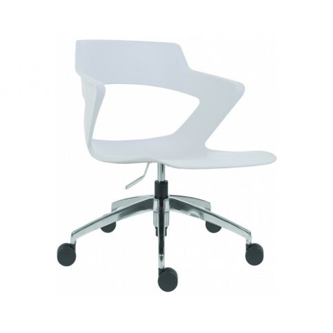 Alvar Office Konferenční židle Mia Roll, celoplastová - DESIGNOVÁ KANCELÁŘ
