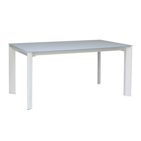 Bílý rozkládací jídelní stůl sømcasa Tamara, 160 x 90 cm - Bonami.cz