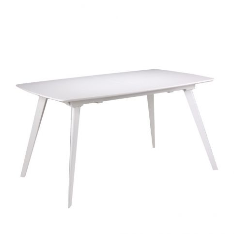 Bílý rozkládací jídelní stůl sømcasa Tessa, 140 x 90 cm - Bonami.cz