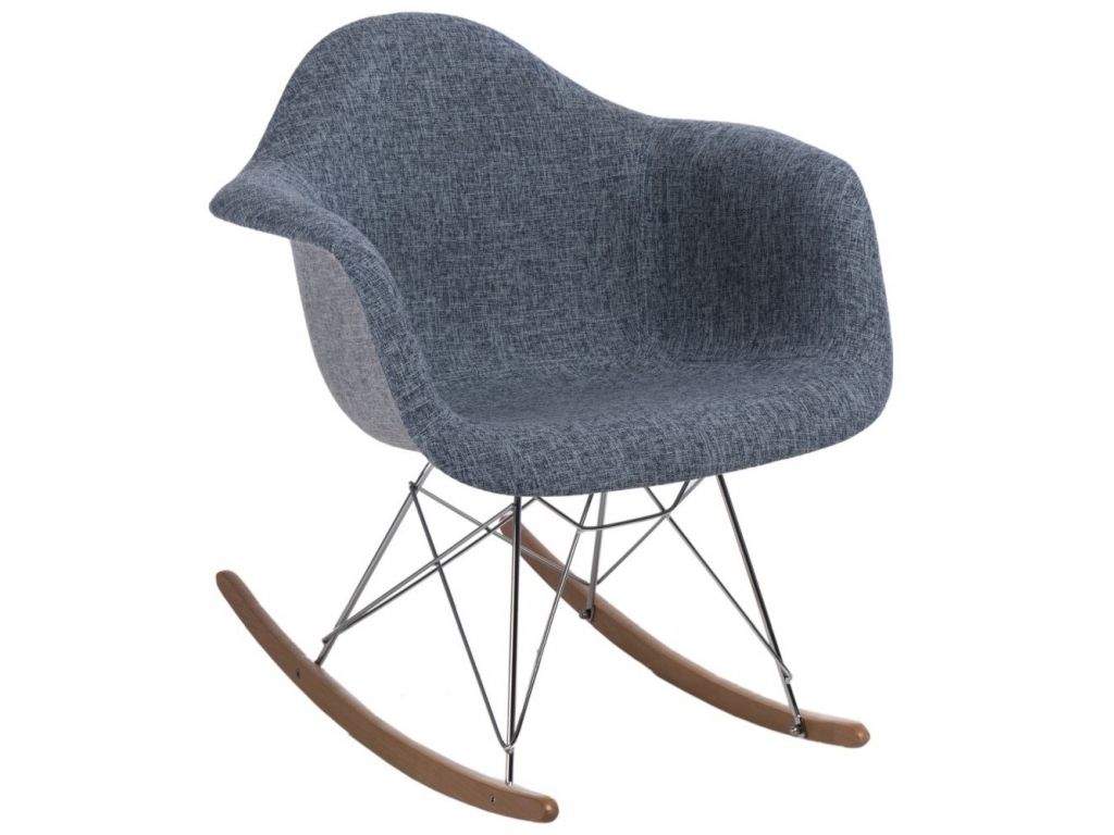 Jídelní židle P018 Duo inspirovaná RAR šedo-modrá  - 96design.cz
