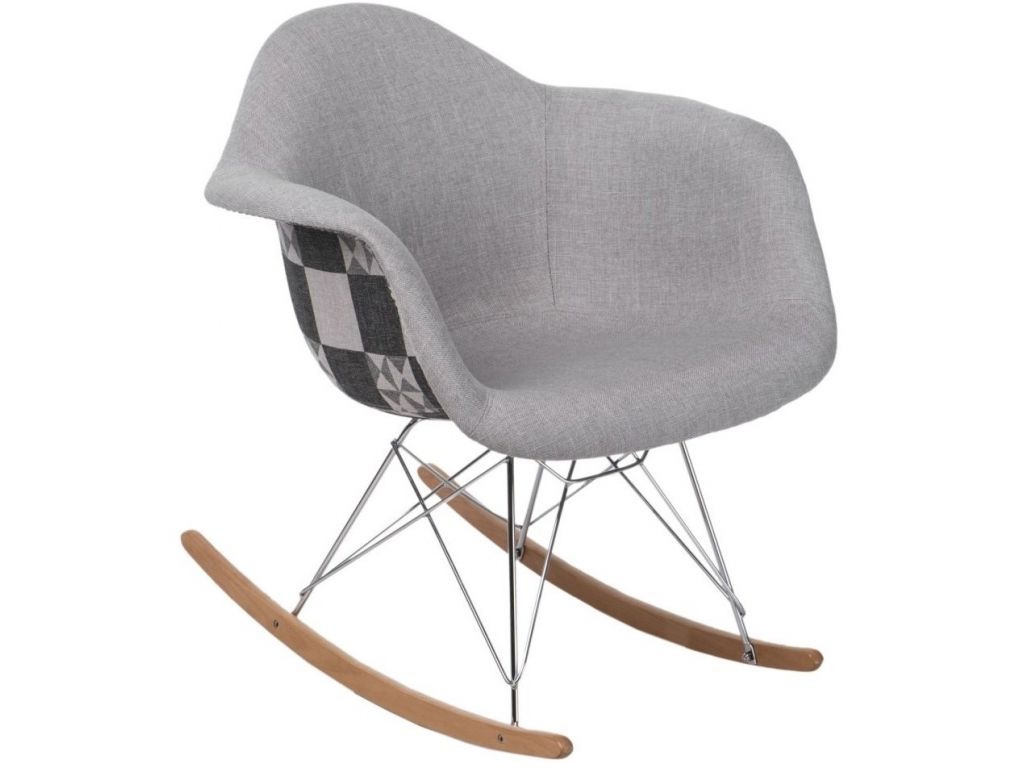 Jídelní židle P018 Pattern inspirovaná RAR šedá  - 96design.cz