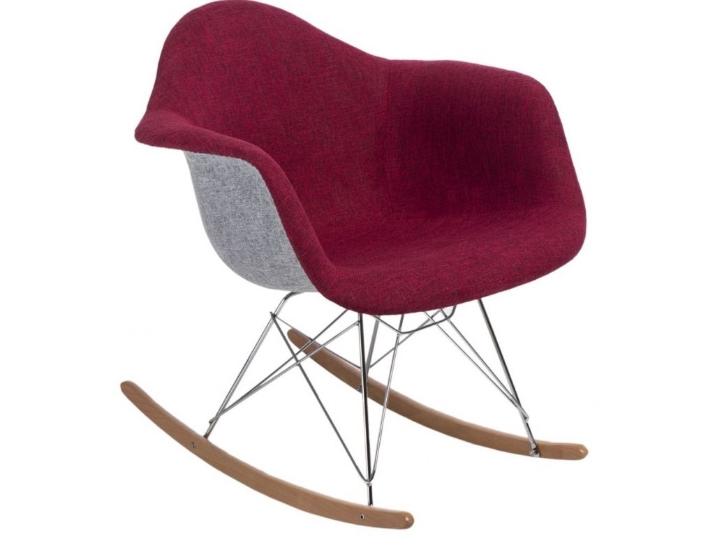 Jídelní židle P018 Duo inspirovaná RAR šedo-červená  - 96design.cz