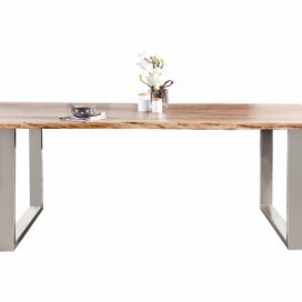 LuxD Luxusní jídelní stůl z masivu Massive II 200cm