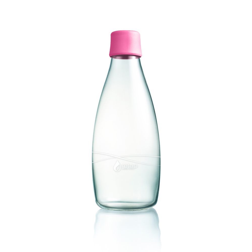 Fuchsiová skleněná lahev ReTap, 800 ml - Bonami.cz