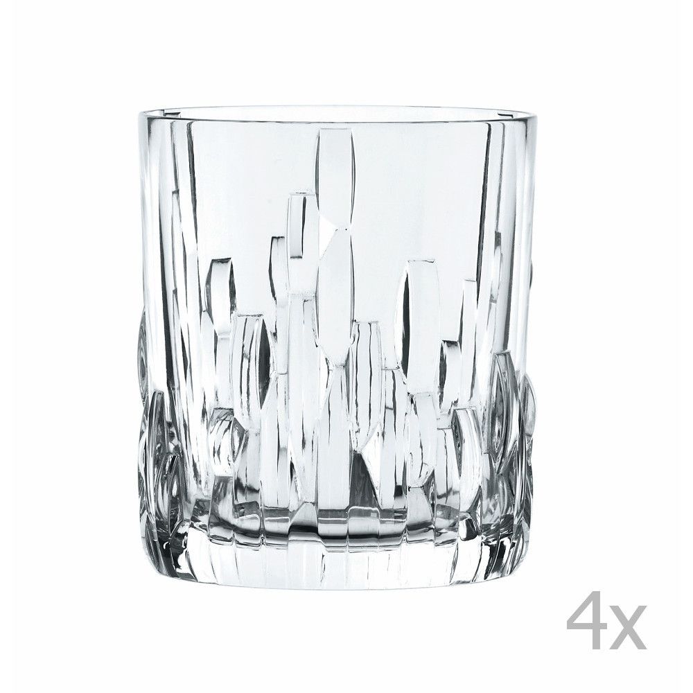 Sada 4 sklenic na whiskey z křišťálového skla Nachtmann Shu Fa, 330 ml - Bonami.cz
