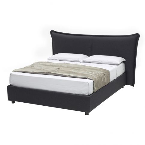 Černá dvoulůžková postel s úložným prostorem 13Casa Dumbo, 160 x 190 cm - Bonami.cz