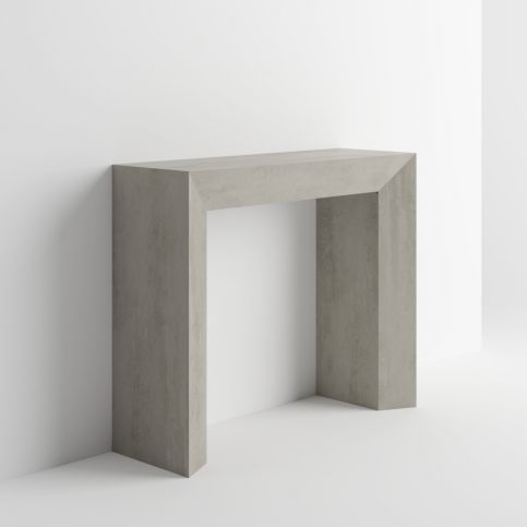 Konzolový stolek v dekoru betonu MobiliFiver Giuditta - Bonami.cz