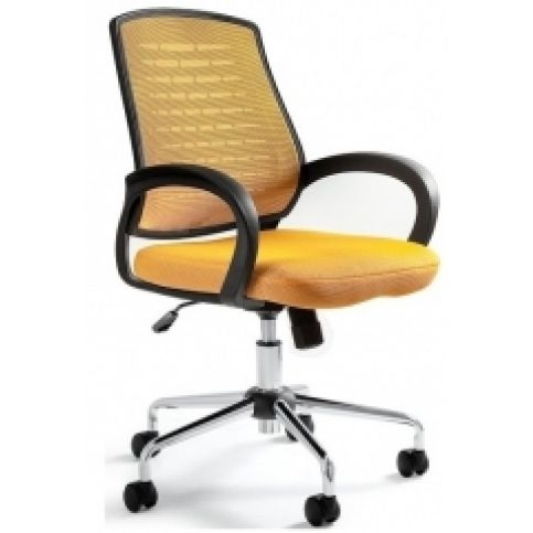 Office360 Kancelářská židle Liera (Žlutá)  - DESIGNOVÁ KANCELÁŘ