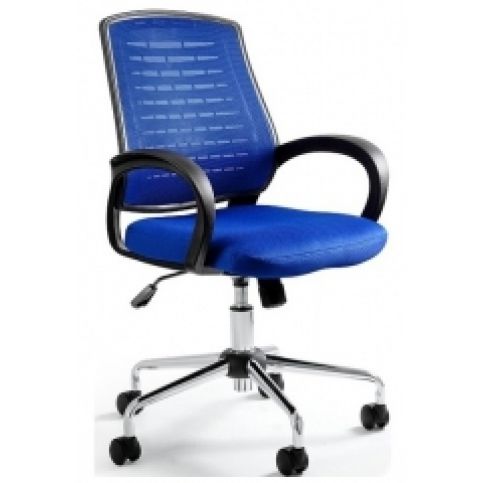 Office360 Kancelářská židle Liera (Modrá)  - DESIGNOVÁ KANCELÁŘ