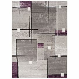 Šedo-fialový koberec Universal Detroit, 120 x 170 cm Bonami.cz