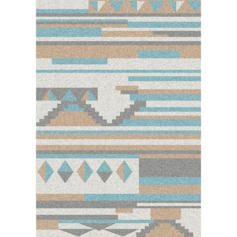 Modrobéžový koberec Universal Narvik, 100 x 150 cm - Bonami.cz