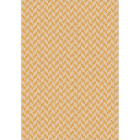 Žlutý koberec Universal Nilo, 160 x 230 cm - Bonami.cz