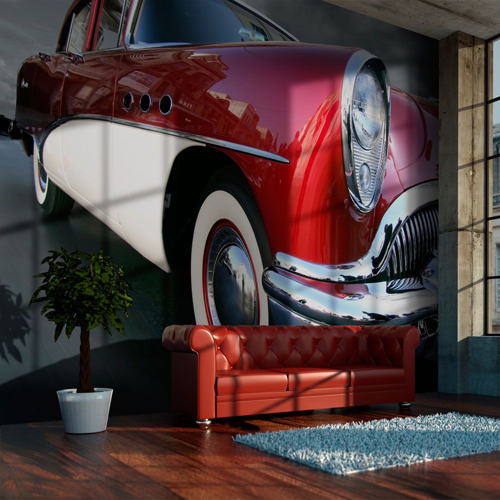 Fototapeta Bimago - American, luxury car + lepidlo zdarma 200x154 cm - GLIX DECO s.r.o.