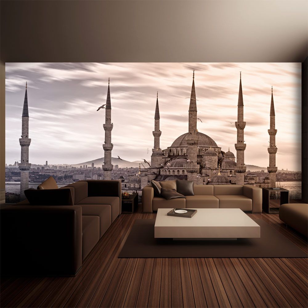 Fototapeta Bimago - Blue Mosque - Istanbul + lepidlo zdarma 550x270 cm, - GLIX DECO s.r.o.