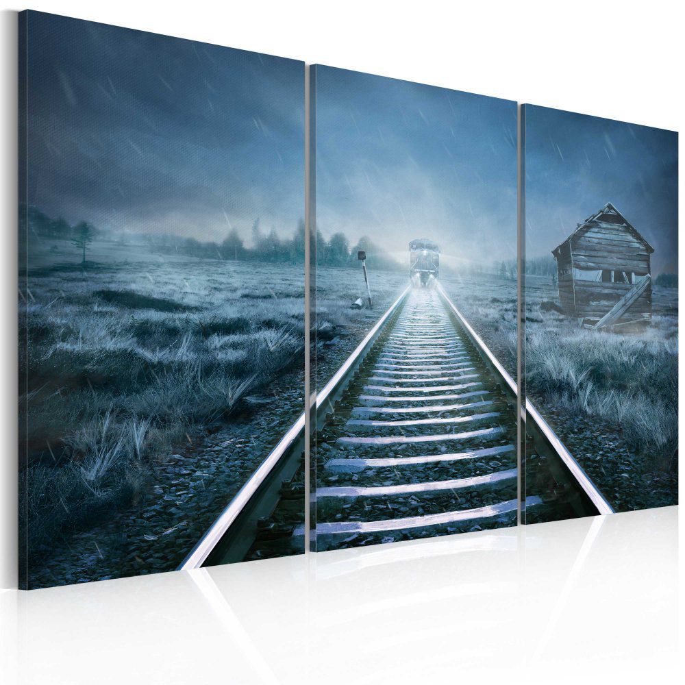 Obraz na plátně Bimago - A journey in the fog 60x40 cm - GLIX DECO s.r.o.