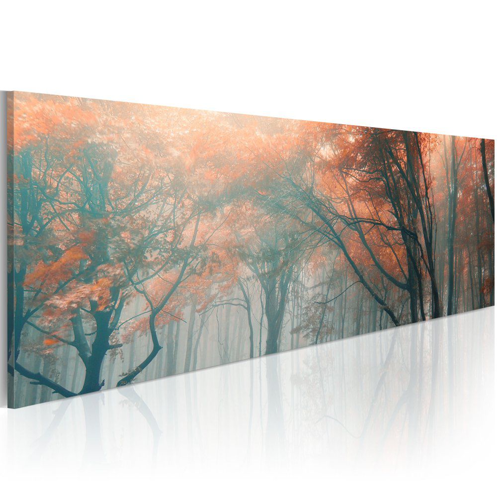 Obraz na plátně Bimago - Autumnal fog 120x40 cm - GLIX DECO s.r.o.