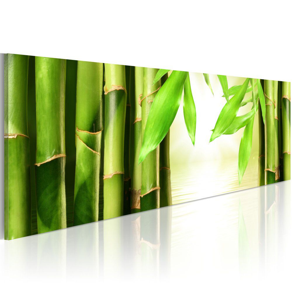 Obraz na plátně Bimago - Bamboo gate 120x40 cm - GLIX DECO s.r.o.