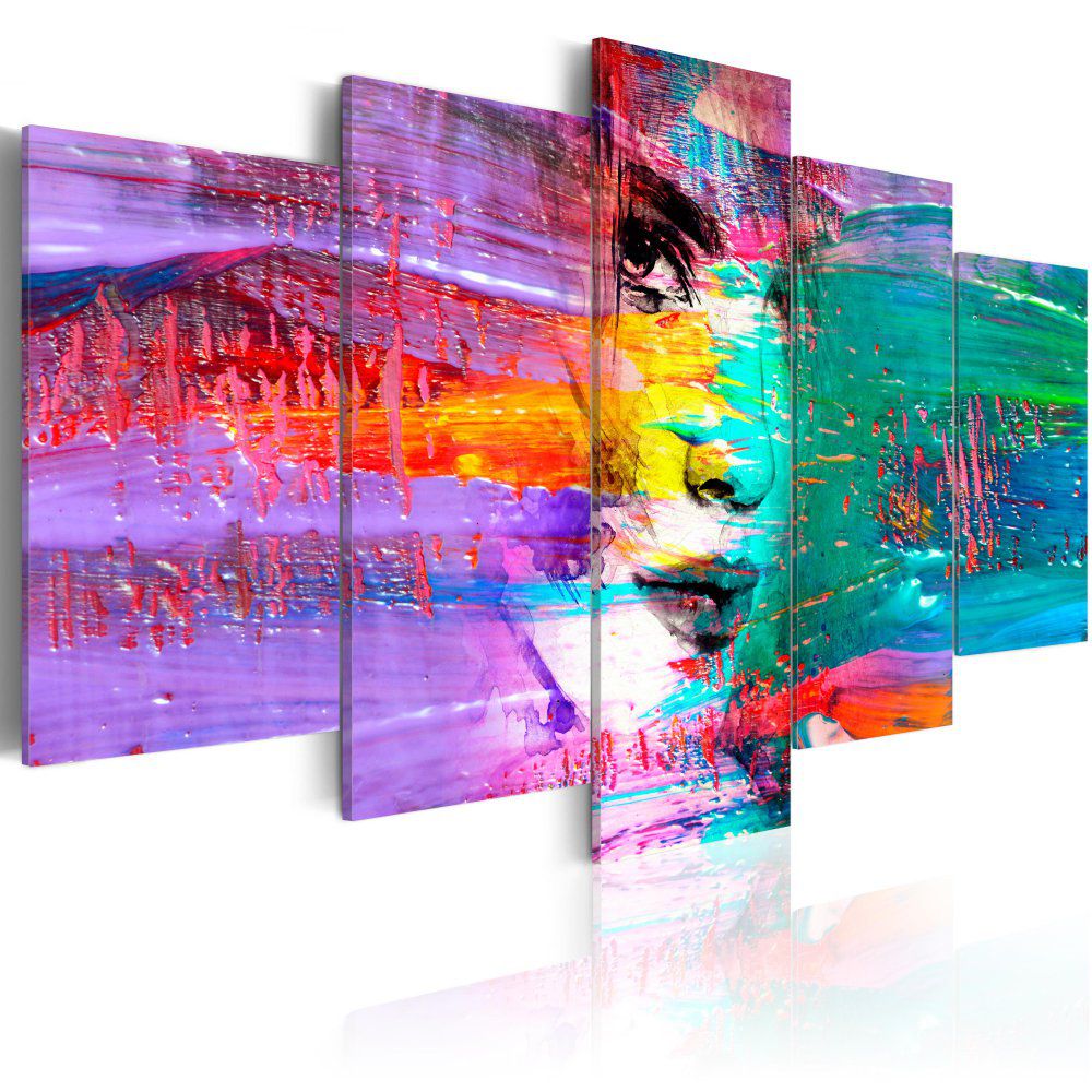Obraz na plátně Bimago - Colourful Sensuality 100x50 cm - GLIX DECO s.r.o.
