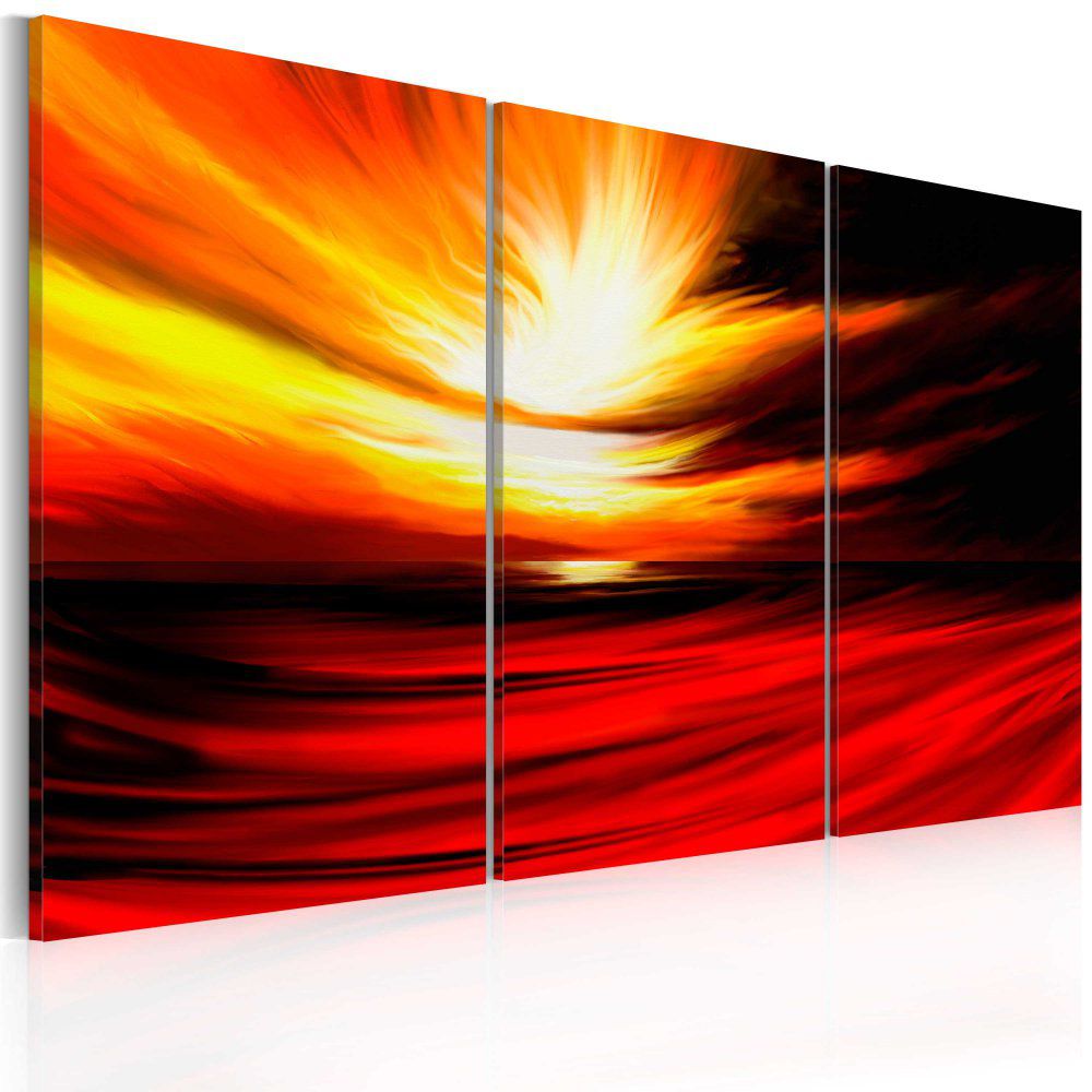 Obraz na plátně Bimago - Fire from the sky 60x40 cm - GLIX DECO s.r.o.