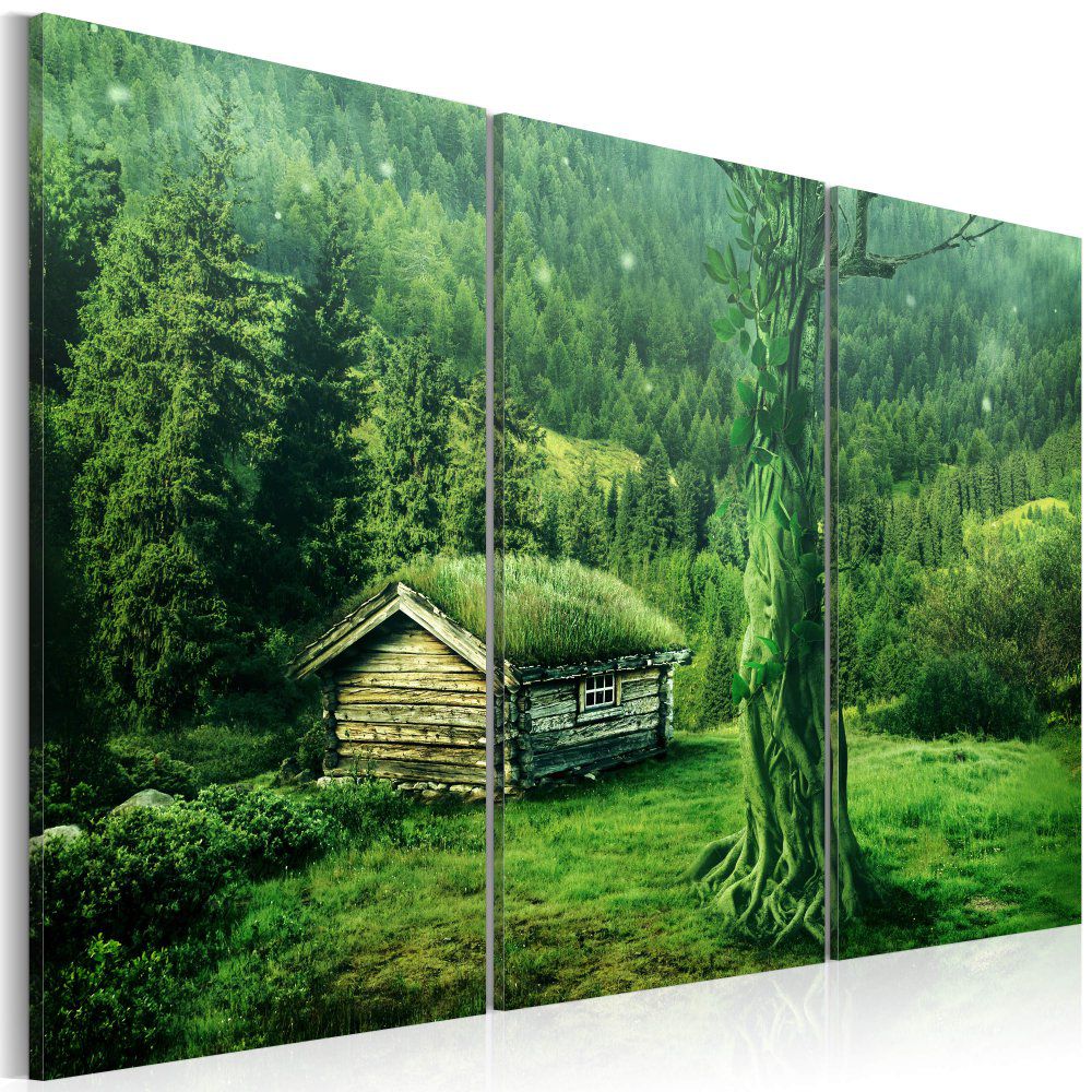 Obraz na plátně Bimago - Forest ecosystem 60x40 cm - GLIX DECO s.r.o.