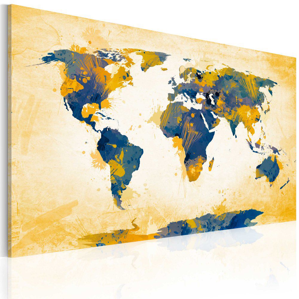 Obraz na plátně Bimago - Four corners of the World 60x40 cm - GLIX DECO s.r.o.