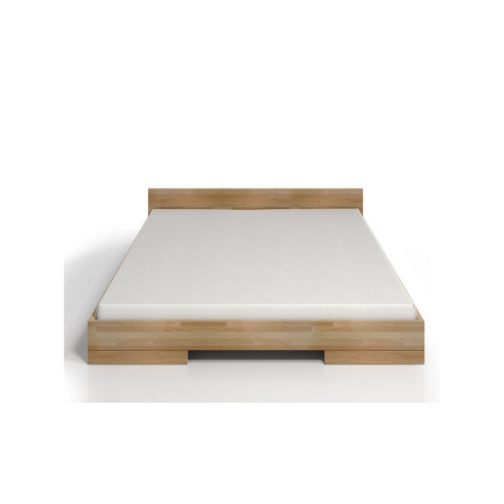 Dvoulůžková postel z bukového dřeva SKANDICA Spectrum, 140 x 200 cm - Bonami.cz